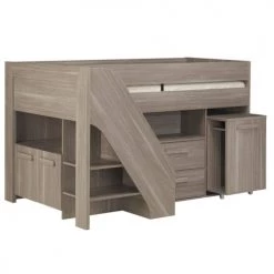 Gami Lits Enfant Lit Combiné 90x200 Naturel