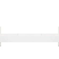 Bopita Lits Enfant Lit De Base 90x200 Blanc En MDF Et Hêtre -Lits enfant Soldes lit de base 90x200 blanc en mdf et hetre 3