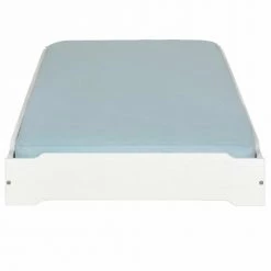 ID Kids Lits Enfant Lit Empilable 90x190 Cm Bois Massif Blanc -Lits enfant Soldes lit empilable 90x190 cm bois massif blanc 11