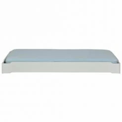 ID Kids Lits Enfant Lit Empilable 90x190 Cm Bois Massif Gris -Lits enfant Soldes lit empilable 90x190 cm bois massif gris 4