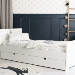 Nordic Factory Lits Enfant Lit Enfant 70x160 Blanc -Lits enfant Soldes lit enfant 70x160 blanc 4