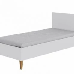 Nateo Concept Lits Enfant Lit Enfant 80x180 Blanc Et Chêne