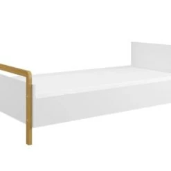 Nateo Concept Lits Enfant Lit Enfant 80x180 Blanc Et Chêne