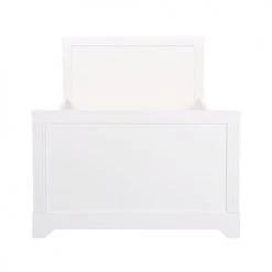 ID Kids Lits Enfant Lit Enfant 90x200 Cm Bois Massif Blanc -Lits enfant Soldes lit enfant 90x200 cm bois massif blanc 3