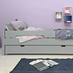 Bopita Lits Enfant Lit Enfant 90x200+ Tiroir Lit Blanc -Lits enfant Soldes lit enfant 90x200 tiroir lit blanc 3