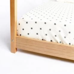 Nordic Factory Lits Enfant Lit Enfant Cabane 90x200 Naturel -Lits enfant Soldes lit enfant cabane 90x200 naturel 5