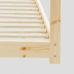 Alice's Garden Lits Enfant Lit Enfant Cabane Bois Massif En Pin Naturel -Lits enfant Soldes lit enfant cabane bois massif en pin naturel 3