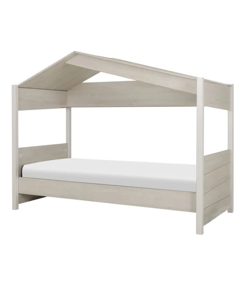 Calicosy Lits Enfant Lit Enfant Cabane - Imitation Châtaignier 90x200 5 Calicosy Lits Enfant Lit Enfant Cabane - Imitation Châtaignier 90x200 – Image 5