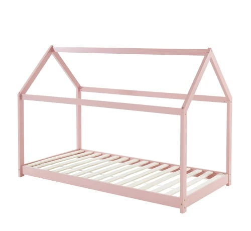 Baita Lits Enfant Lit Enfant Cabane Pin Rose 90x190 Sommier Inclus 3 Baita Lits Enfant Lit Enfant Cabane Pin Rose 90x190 Sommier Inclus – Image 3
