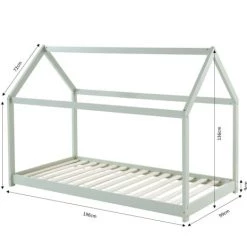 Baita Lits Enfant Lit Enfant Cabane Pin Vert 90x190 Sommier Inclus 9 Baita Lits Enfant Lit Enfant Cabane Pin Vert 90x190 Sommier Inclus -Lits enfant Soldes lit enfant cabane pin vert 90x190 sommier inclus 3