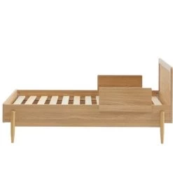 Baita Lits Enfant Lit Enfant Cannage Rotin Et Effet Bois 70x140 Sommier Inclus -Lits enfant Soldes lit enfant cannage rotin et effet bois 70x140 sommier inclus 5