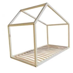 La Fabrique Des Potirons Lits Enfant Lit Enfant Montessori Grande Cabane 90x190 En Hêtre Massif