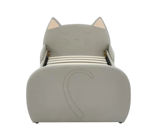 Baita Lits Enfant Lit Enfant Simili Gris 90x190 Sommier Inclus 1 Baita Lits Enfant Lit Enfant Simili Gris 90x190 Sommier Inclus