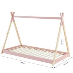 Baita Lits Enfant Lit Enfant Tipi Pin Rose 90x190 Sommier Inclus 10 Baita Lits Enfant Lit Enfant Tipi Pin Rose 90x190 Sommier Inclus -Lits enfant Soldes lit enfant tipi pin rose 90x190 sommier inclus 4