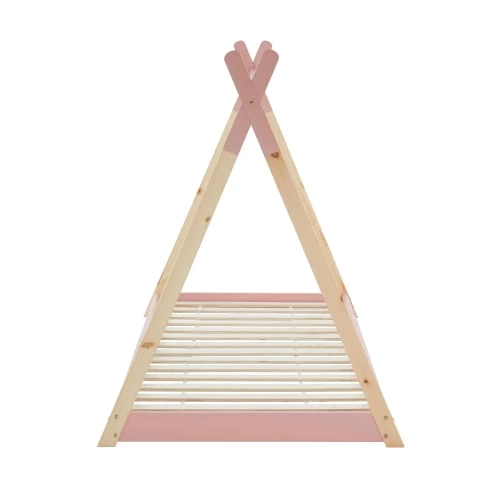 Baita Lits Enfant Lit Enfant Tipi Pin Rose 90x190 Sommier Inclus 6 Baita Lits Enfant Lit Enfant Tipi Pin Rose 90x190 Sommier Inclus – Image 6