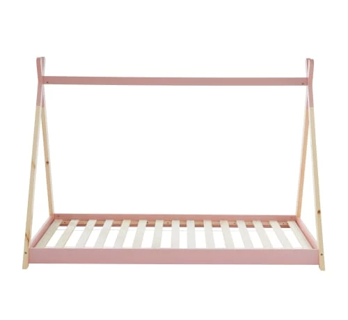 Baita Lits Enfant Lit Enfant Tipi Pin Rose 90x190 Sommier Inclus 1 Baita Lits Enfant Lit Enfant Tipi Pin Rose 90x190 Sommier Inclus