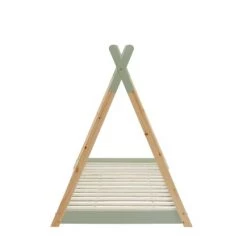 Baita Lits Enfant Lit Enfant Tipi Pin Vert 90x190 Sommier Inclus -Lits enfant Soldes lit enfant tipi pin vert 90x190 sommier inclus 5