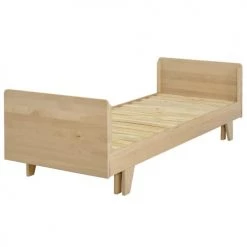 ID Kids Lits Enfant Lit Extensible 80x200 Cm Bois Massif Bois -Lits enfant Soldes lit extensible 80x200 cm bois massif bois 5