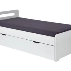 Nateo Concept Lits Enfant Lit Gigogne 90x190 Cm Blanc