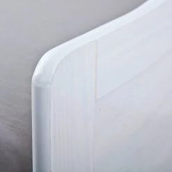 Altobuy Lits Enfant Lit Gigogne 90x190cm Bois Massif Vernis Blanc -Lits enfant Soldes lit gigogne 90x190cm bois massif vernis blanc 4