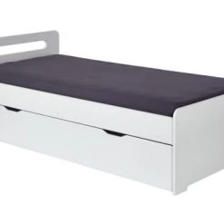 Nateo Concept Lits Enfant Lit Gigogne 90x200 Cm Blanc