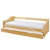 Altobuy Lits Enfant Lit Gigogne 90x200cm Bois Massif Naturel