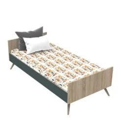 Sauthon Original Lits Enfant Lit Junior 65x195x95cm Jaune 9 Sauthon Original Lits Enfant Lit Junior 65x195x95cm Jaune -Lits enfant Soldes lit junior 65x195x95cm gris 2