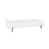 Pinio Lits Enfant Lit Junior 90x200 Blanc Naturel