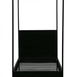 Woood Lits Enfant Lit Métal 90x200 Noir -Lits enfant Soldes lit metal 90x200 noir 4