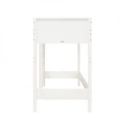 Bopita Lits Enfant Lit Mezzanine 90x200 échelle Droite Blanc -Lits enfant Soldes lit mezzanine 90x200 echelle droite blanc 3