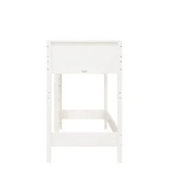 Bopita Lits Enfant Lit Mezzanine 90x200 échelle Droite Blanc -Lits enfant Soldes lit mezzanine 90x200 echelle droite blanc 4