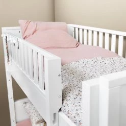 Bopita Lits Enfant Lit Mezzanine 90x200 échelle Droite Blanc -Lits enfant Soldes lit mezzanine 90x200 echelle droite blanc 8