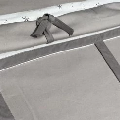 Wookids Lits Enfant Lit Mezzanine Avec Textiles Viena Gris -Lits enfant Soldes lit mezzanine avec textiles viena gris 2