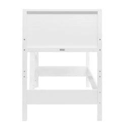 Bopita Lits Enfant Lit Mezzanine Mi-hauteur 90x200 Avec échelle Droite Blanc -Lits enfant Soldes lit mezzanine mi hauteur 90x200 avec echelle droite blanc 4