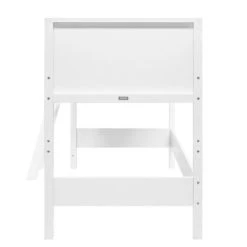 Bopita Lits Enfant Lit Mezzanine Mi-hauteur 90x200 échelle Inclinée Blanc -Lits enfant Soldes lit mezzanine mi hauteur 90x200 echelle inclinee blanc 4