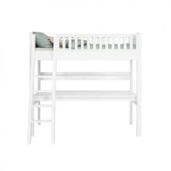Bopita Lits Enfant Lit Mezzanine Xl 90x200 échelle Inclinée Blanc -Lits enfant Soldes lit mezzanine xl 90x200 echelle inclinee blanc 6