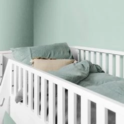 Bopita Lits Enfant Lit Mezzanine Xl 90x200 échelle Inclinée Blanc -Lits enfant Soldes lit mezzanine xl 90x200 echelle inclinee blanc 7