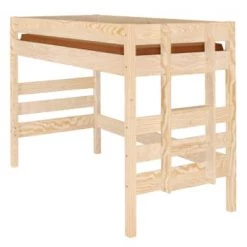 ID Kids Lits Enfant Lit Mi-hauteur 90x190 Cm Bois Massif -Lits enfant Soldes lit mi hauteur 90x190 cm bois massif 6
