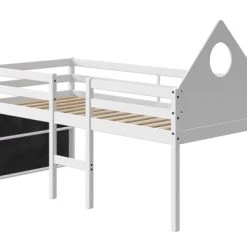 Flexa Lits Enfant Lit Mi-hauteur Avec Tête De Lit 90x200 Blanc