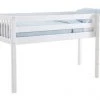 Nordic Factory Lits Enfant Lit Mi-hauteur Bar 90x200 Blanc