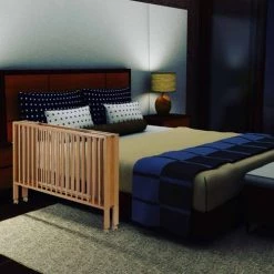 Tissi Lits Enfant Lit Pour Enfant à Barreaux Pliable 60x120 Cm, Blanc 11 Tissi Lits Enfant Lit Pour Enfant à Barreaux Pliable 60x120 Cm, Blanc -Lits enfant Soldes lit pour enfant a barreaux pliable 60x120 cm blanc 5