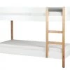 Nordic Factory Lits Enfant Lit Superposé 90x200 Blanc