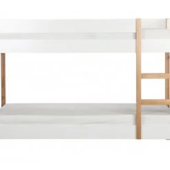 Nordic Factory Lits Enfant Lit Superposé 90x200 Blanc -Lits enfant Soldes lit superpose 90x200 blanc 2