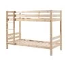 Vipack Lits Enfant Lit Superposé 90x200 Hauteur 160 Cm Sommier Inclus Naturel