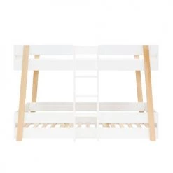 Bopita Lits Enfant Lit Superposé 90x200 Sommier Inclus Blanc Naturel 8 Bopita Lits Enfant Lit Superposé 90x200 Sommier Inclus Blanc Naturel -Lits enfant Soldes lit superpose 90x200 sommier inclus blanc naturel 2