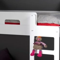 Nateo Concept Lits Enfant Lit Superposé Séparable 90x190 Blanc -Lits enfant Soldes lit superpose separable 90x190 blanc 5