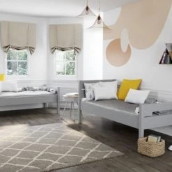 Nateo Concept Lits Enfant Lit Superposé Séparable Bois Massif 90x190 Gris 7 Nateo Concept Lits Enfant Lit Superposé Séparable Bois Massif 90x190 Gris -Lits enfant Soldes lit superpose separable bois massif 90x190 gris 2