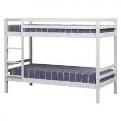 Happy Garden Lits Enfant Lit Superposés Pour Enfant 190x90cm Blanc -Lits enfant Soldes lit superposes pour enfant 190x90cm blanc 8