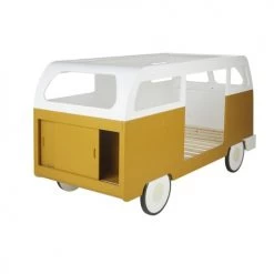 Maisons Du Monde Lits Enfant Lit Van Enfant 90x190 Blanc Et Marron écureuil -Lits enfant Soldes lit van enfant 90x190 blanc et marron ecureuil 1000 0 5 225505 3