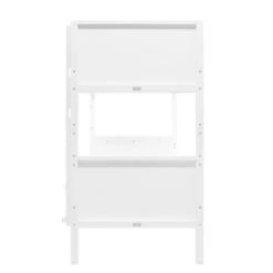 Bopita Lits Enfant Lits Superposés 90x200 Avec échelle Droite Blanc En MDF Et Hêtre -Lits enfant Soldes lits superposes 90x200 avec echelle droite blanc en mdf et hetre 5